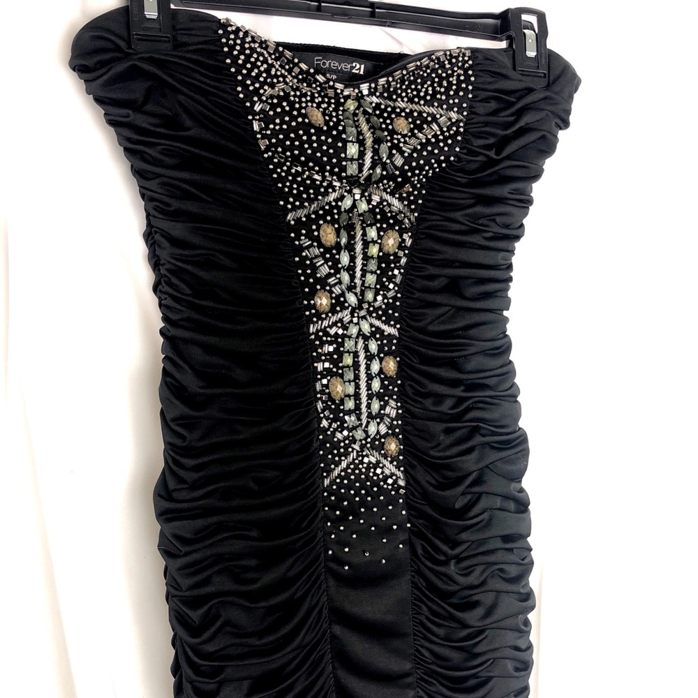 Mini bodycon Forever21 black dress